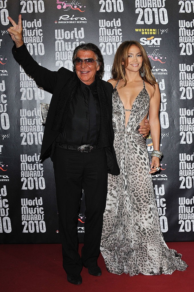 Roberto Cavalli and Jennifer Lopez