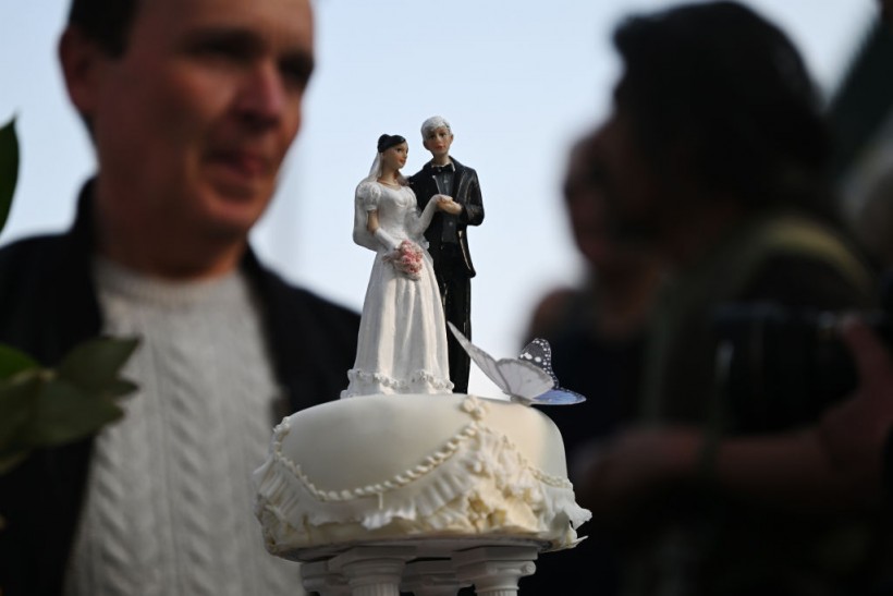 Assange Supporters Gather At Belmarsh Prison As He Weds Partner