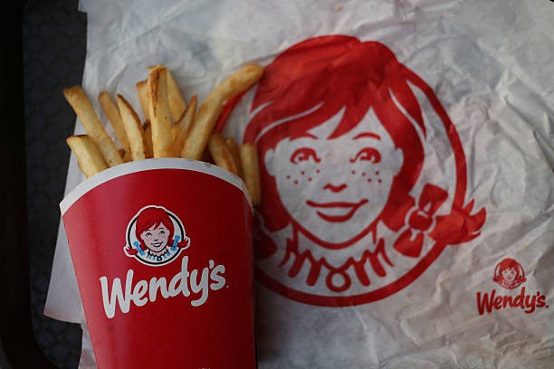 Wendy's Co. french fries are arranged for a photograph at a restaurant location in Mt. Vernon, Illinois, U.S., on Wednesday, July 29, 2015. Wendy's Co. is scheduled to release quarterly earnings on August 5.