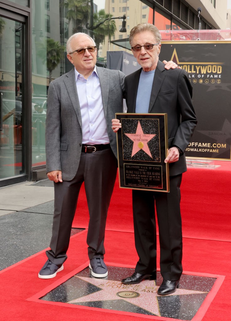 Frankie Valli & The Four Seasons Honored With A Star On The Hollywood Walk Of Fame