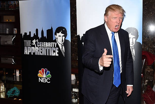 NEW YORK, NY - FEBRUARY 03: TV personality Donald Trump attends a 