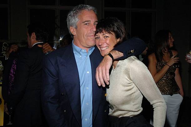 NEW YORK CITY, NY - MARCH 15: Jeffrey Epstein and Ghislaine Maxwell attend de Grisogono Sponsors The 2005 Wall Street Concert.