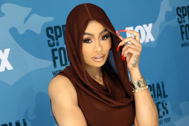 LOS ANGELES, CALIFORNIA - SEPTEMBER 12: Blac Chyna attends the red carpet for Fox's 