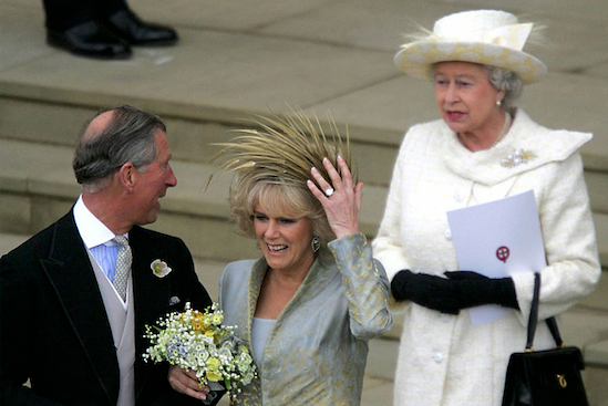 Queen Elizabeth, King Charles and Camilla
