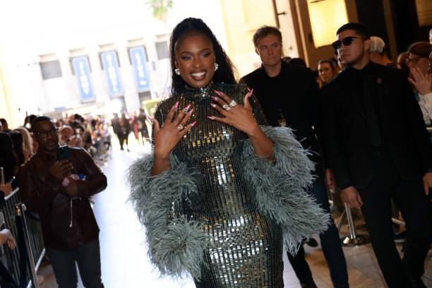 LOS ANGELES, CALIFORNIA - APRIL 01: (FOR EDITORIAL USE ONLY) Jennifer Hudson attends the 2024 iHeartRadio Music Awards at Dolby Theatre in Los Angeles, California on April 01, 2024. 
