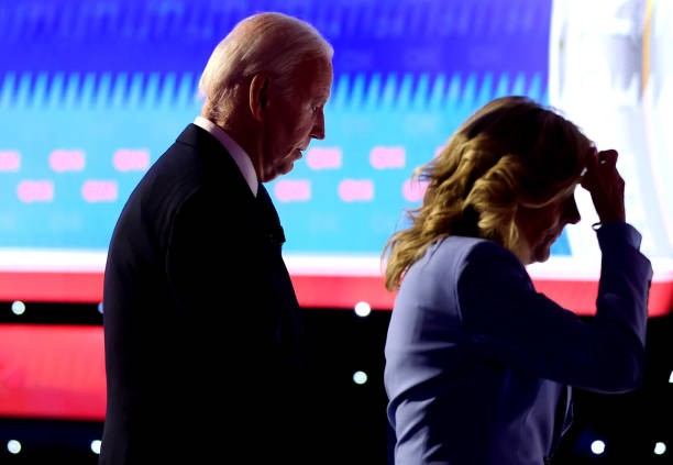 Donald Trump And Joe Biden Participate In First Presidential Debate
