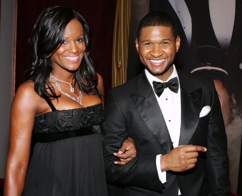 Usher Raymond and Tameka Foster 