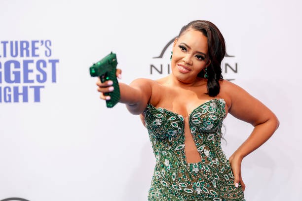Angela Simmons at the 2024 BET Awards at Peacock Theater on June 30, 2024 in Los Angeles, California. 
