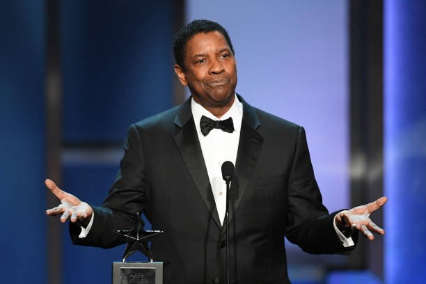 HOLLYWOOD, CALIFORNIA - JUNE 06: Honoree Denzel Washington speaks onstage during the 47th AFI Life Achievement Award honoring Denzel Washington at Dolby Theatre on June 06, 2019 in Hollywood, California. 