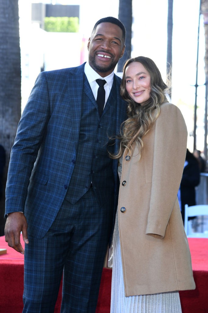 Michael Strahan Honored With Star On The Hollywood Walk Of Fame