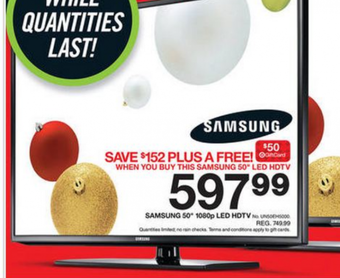 Black Friday 2013 TV Deals: Best Prices & Sales at Walmart, Target and Best Buy [PHOTOS] | Enstars