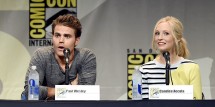 Paul Wesley and Candice King