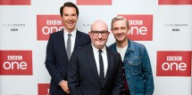 Benedict Cumberbatch, Boyd Hilton and Martin Freeman