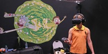 Rick and Morty Virtual Reality Booth