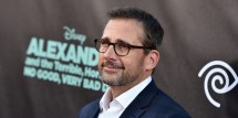 Steve Carell at the Premiere Of Disney's 'Alexander And The Terrible, Horrible, No Good, Very Bad Day' - Red Carpet