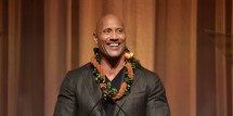 Dwayne Johnson played football in college