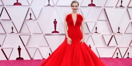 Amanda Seyfried, Oscars 2021 best supporting actress nominee, looked stunning in a custom Armani Privé gown