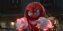 Knuckles (Idris Elba) in Sonic The Hedgehog 2 from Paramount Pictures and Sega