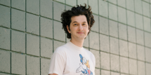 Portrait of actor and comedian Ben Schwartz at Pan Pacific Park in Los Angeles, CA on May 14, 2020. 