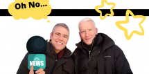 Andy Cohen and Anderson Cooper host CNN's New Year's Eve