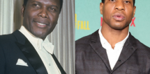 Poitier With Oscar/ Los Angeles Premiere Of 