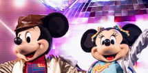 D23 Expo 2022 thumbnail image mickey and minnie mouse wave at the crowd