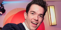 John Mulaney does tummy time with baby malcolm