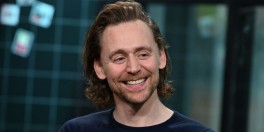 Tom hiddleston smiling