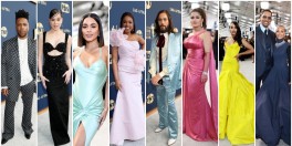best looks and moments at the 2022 sag awards - salma hayek, vanessa hudgens, jared leto, will smith, leslie odom jr, and more