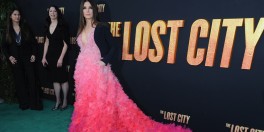 Sandra Bullock attends the Los Angeles Premiere Of Paramount Pictures' "The Lost City" on March 21, 2022 in Los Angeles, California. (Photo by Albert L. Ortega/Getty Images)