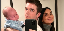 John Mulaney Malcolm Mulaney and Olivia munn on the road during from scratch tour