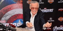 Writer/ producer Stan Lee attends the Los Angeles premiere of 