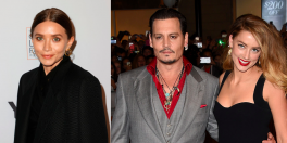 Ashley Olsen, Johnny Depp, Amber Heard