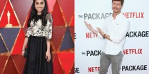 Saara Chaudry (Photo by Neilson Barnard/Getty Images) and Anders Holm (Photo by Rich Fury/Getty Images for Netflix)
