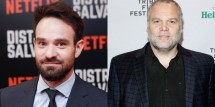Charlie Cox (Photo by Daniel Muños/Getty Images for NETFLIX) And Vincent D'Onofrio (Photo by Jemal Countess/Getty Images for 2013 Tribeca Film Festival)