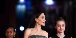 Angelina Jolie, Shiloh Jolie-Pitt and Zahara