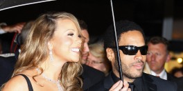 Mariah Carey and Lenny Kravitz