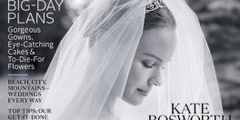 Kate Bosworth on the cover of Martha Stewart Weddings