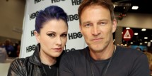Anna Paquin and Stephen Moyer 