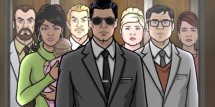 Archer and the gang in season six