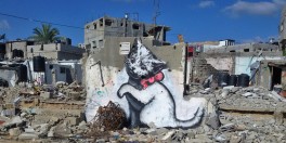 Banksy's Cat Mural