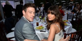 Lea Michele and Cory Monteith